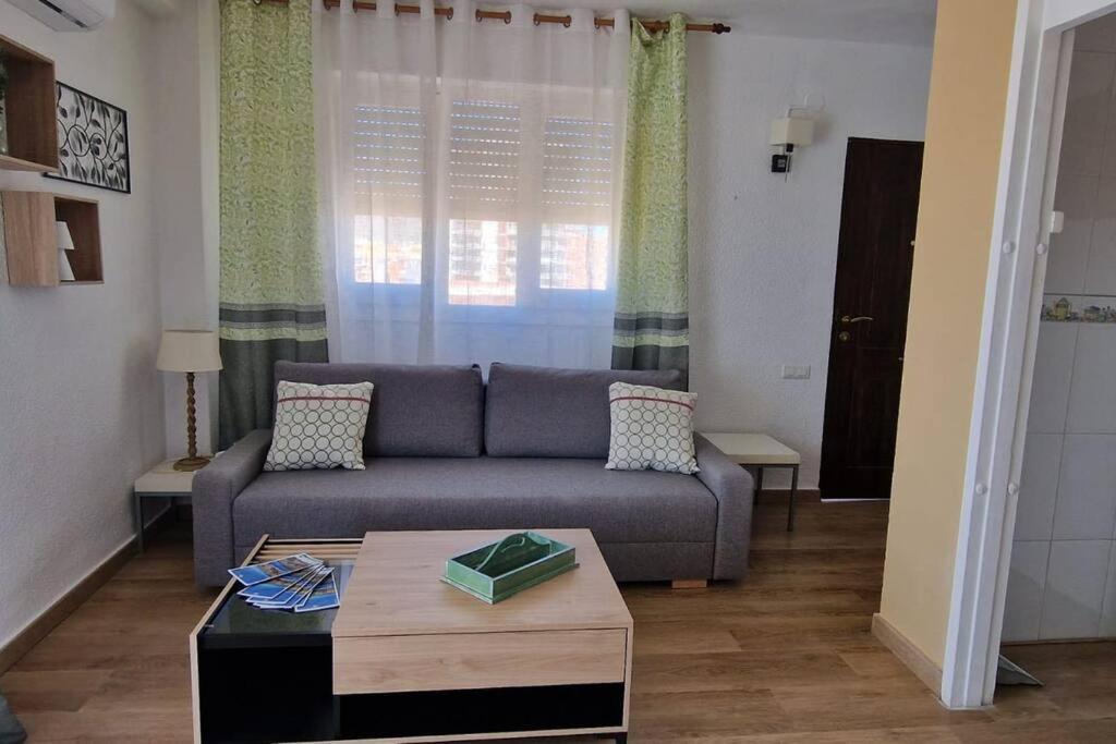 Ferienwohnung Incredible Seafront With Sunrise And Sunset Views Benicàssim Exterior foto