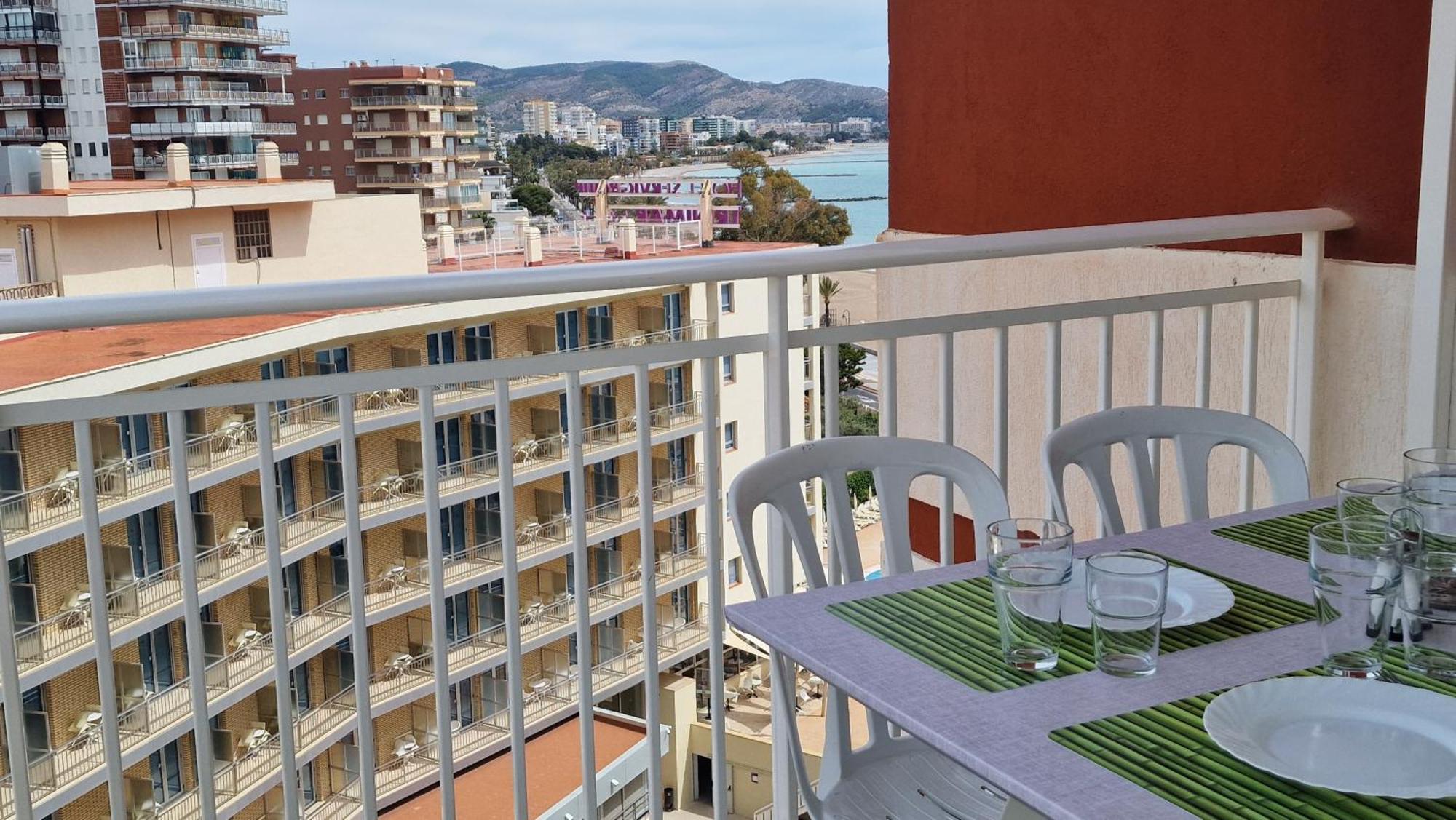 Ferienwohnung Incredible Seafront With Sunrise And Sunset Views Benicàssim Exterior foto